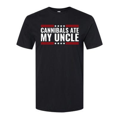 Cannibals Ate My Uncle Joe Biden Political Satire Trump 2024 Softstyle® CVC T-Shirt