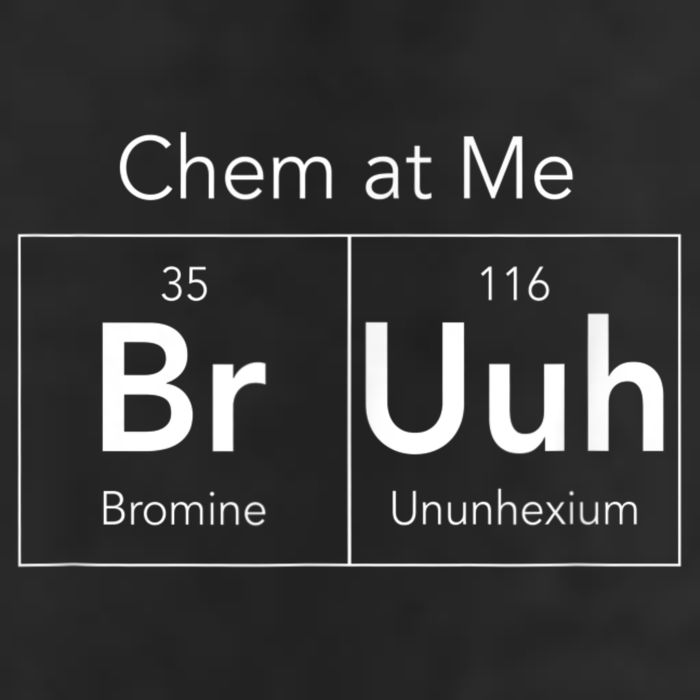 Chem At Me Bruh Funny Chemistry Pun 11oz C Handle Ceramic Mug