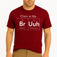 Chem At Me Bruh Funny Chemistry Pun Cooling Performance Crew T-Shirt