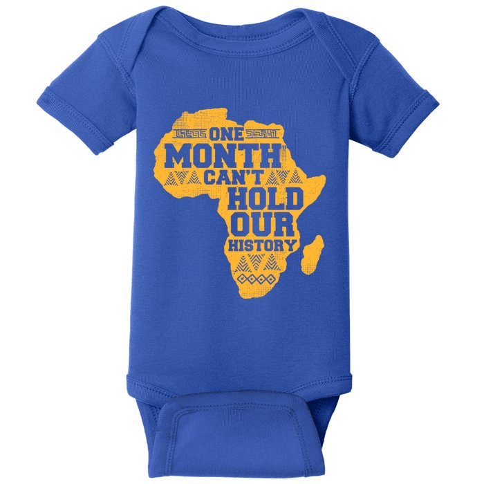 Celebration African Map Kente Cool Black History Month Gift Baby Bodysuit