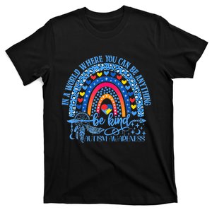 Cute Autism Mom Autism Awareness Be Kind Support T-Shirt