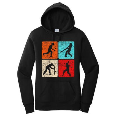 Cricket And Moon Silhouette Halloween Sport Costumes Women's Pullover Hoodie