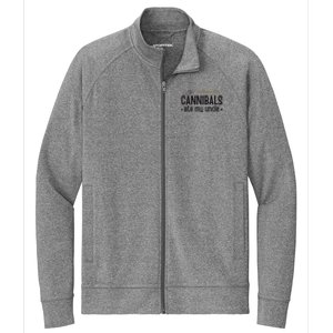 Cannibals Ate My Uncle Stretch Full-Zip Cadet Jacket