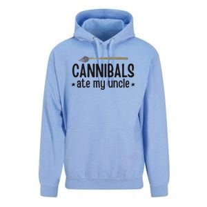 Cannibals Ate My Uncle Unisex Surf Hoodie