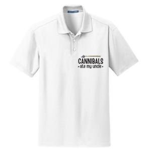 Cannibals Ate My Uncle Dry Zone Grid Polo