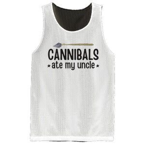 Cannibals Ate My Uncle Mesh Reversible Basketball Jersey Tank