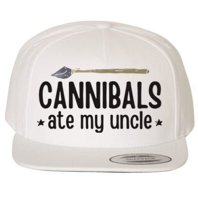 Cannibals Ate My Uncle Wool Snapback Cap