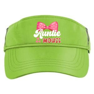 Cute Auntie Mouse Nephew Niece Aunt Meaningful Gift Adult Drive Performance Visor