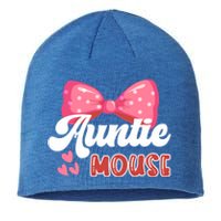 Cute Auntie Mouse Nephew Niece Aunt Meaningful Gift Sustainable Beanie