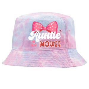 Cute Auntie Mouse Nephew Niece Aunt Meaningful Gift Tie-Dyed Bucket Hat