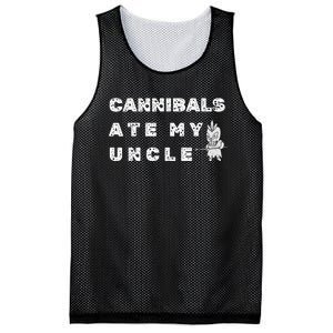 Cannibals Ate My Uncle Funny Joe Biden Mesh Reversible Basketball Jersey Tank