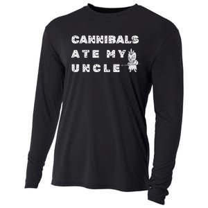 Cannibals Ate My Uncle Funny Joe Biden Cooling Performance Long Sleeve Crew