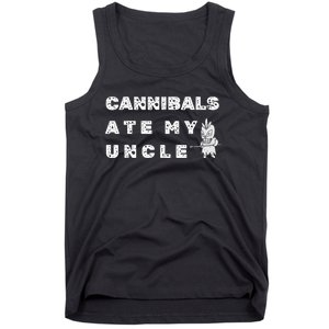 Cannibals Ate My Uncle Funny Joe Biden Tank Top