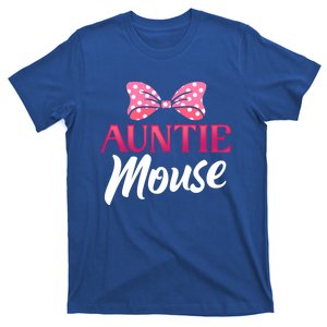 Cute Auntie Mouse Niece Nephew Aunt Gift T-Shirt