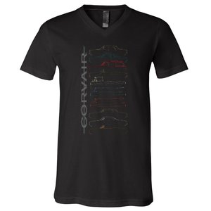 Corvair All Models V-Neck T-Shirt