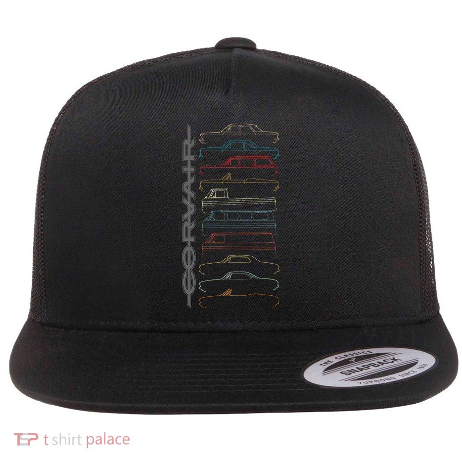 Corvair All Models Flat Bill Trucker Hat