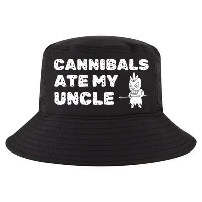 Cannibals Ate My Uncle Joe Biden Political Satire Trump 2024 Cool Comfort Performance Bucket Hat