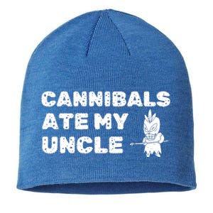 Cannibals Ate My Uncle Joe Biden Political Satire Trump 2024 Sustainable Beanie