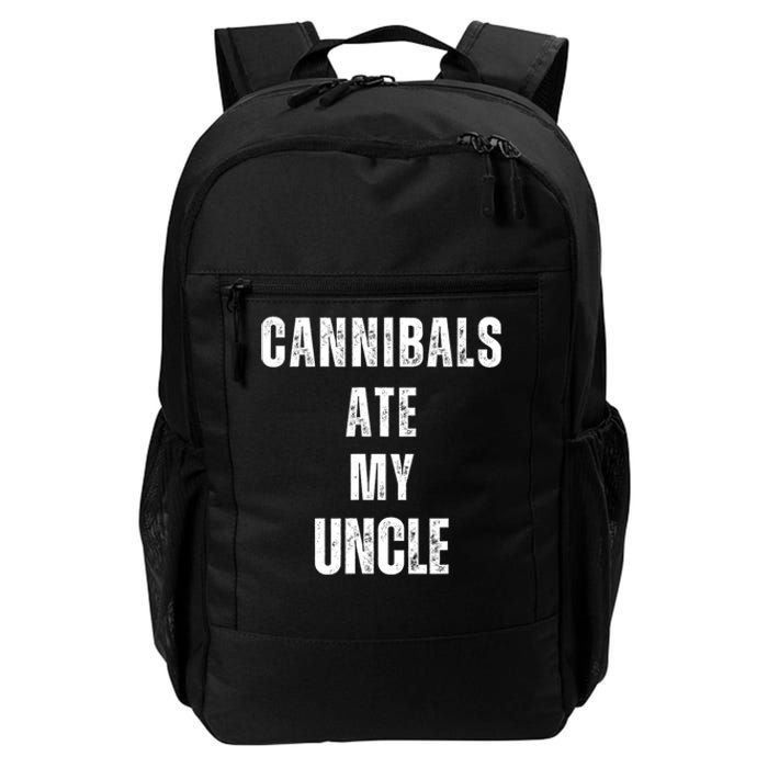 Cannibals Ate My Uncle Funny Joe Biden Daily Commute Backpack