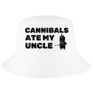 Cannibals Ate My Uncle Joe Biden Political Satire Trump 2024 Cool Comfort Performance Bucket Hat