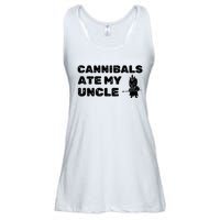 Cannibals Ate My Uncle Joe Biden Political Satire Trump 2024 Ladies Essential Flowy Tank