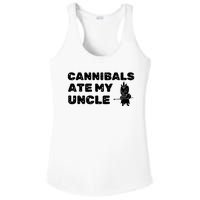 Cannibals Ate My Uncle Joe Biden Political Satire Trump 2024 Ladies PosiCharge Competitor Racerback Tank