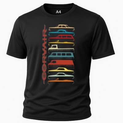 Corvair All Model Sillhouettes Performance Shirt