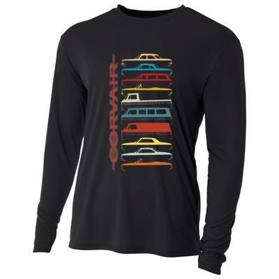 Corvair All Model Sillhouettes Cooling Performance Long Sleeve Crew
