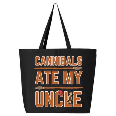 Cannibals Ate My Uncle Joe Biden Political Satire Trump 2024 25L Jumbo Tote