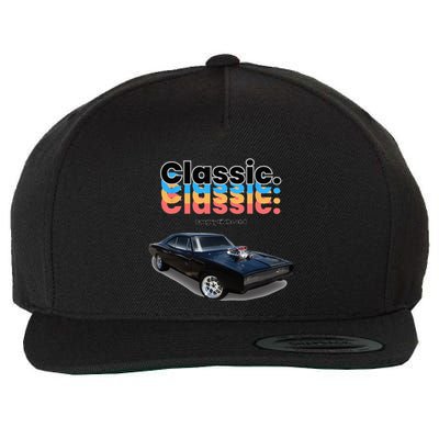 Classic American Muscle Car Wool Snapback Cap