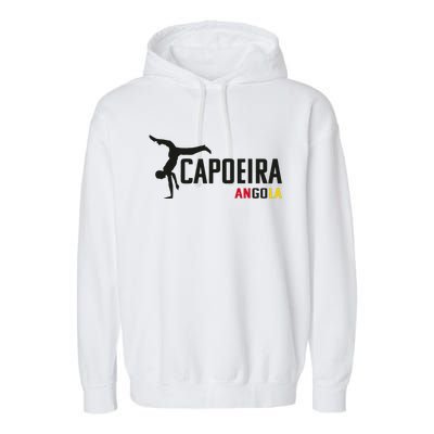 Capoeira Angola Martial Arts Angolan Dance Fighting Garment-Dyed Fleece Hoodie