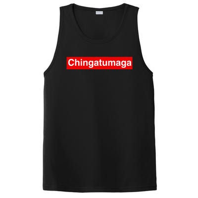 Chingatumaga Apparel Maga Anti Trump Mexican Spanish Fashion PosiCharge Competitor Tank