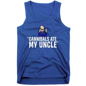 Cannibals Ate My Uncle Joe Biden Satire Tank Top