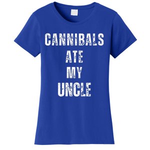 Cannibals Ate My Uncle Joe Biden Political Parody Women's T-Shirt