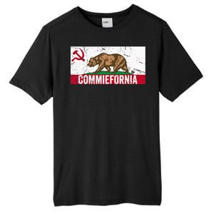 Commiefornia Anti Marxist Communist California Flag Tall Fusion ChromaSoft Performance T-Shirt