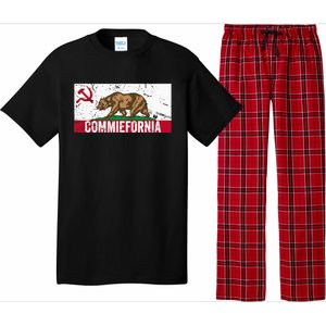 Commiefornia Anti Marxist Communist California Flag Pajama Set