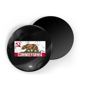 Commiefornia Anti Marxist Communist California Flag Magnet