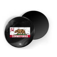 Commiefornia Anti Marxist Communist California Flag Magnet