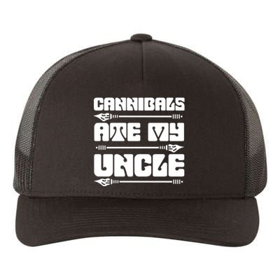 Cannibals Ate My Uncle Joe Biden Yupoong Adult 5-Panel Trucker Hat