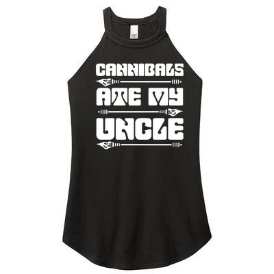 Cannibals Ate My Uncle Joe Biden Women’s Perfect Tri Rocker Tank