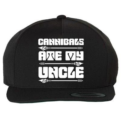 Cannibals Ate My Uncle Joe Biden Wool Snapback Cap