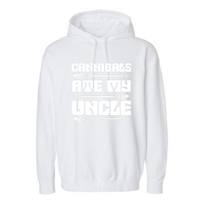 Cannibals Ate My Uncle Joe Biden Garment-Dyed Fleece Hoodie