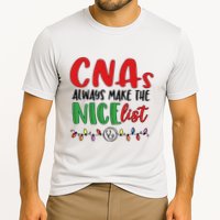 Cnas Always Make The Nice List Nurse Christmas Cna Performance Shirt