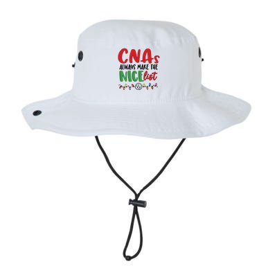 Cnas Always Make The Nice List Nurse Christmas Cna Bucket Hat