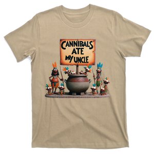 Cannibals Ate My Uncle Biden And Trump Political Satire T-Shirt