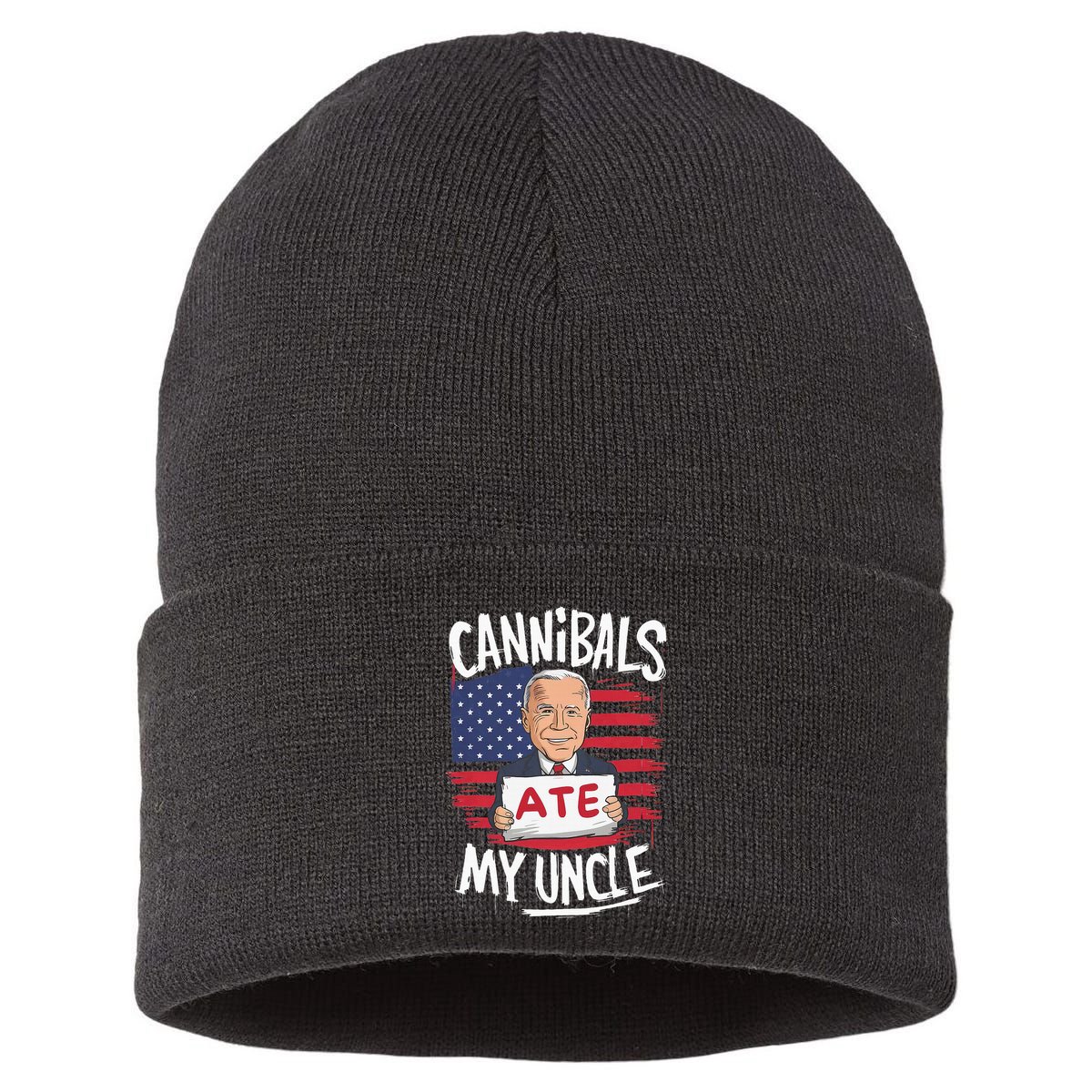 Cannibal Ate My Uncle Sustainable Knit Beanie