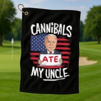 Cannibal Ate My Uncle Golf Towel