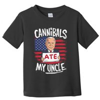 Cannibal Ate My Uncle Toddler T-Shirt