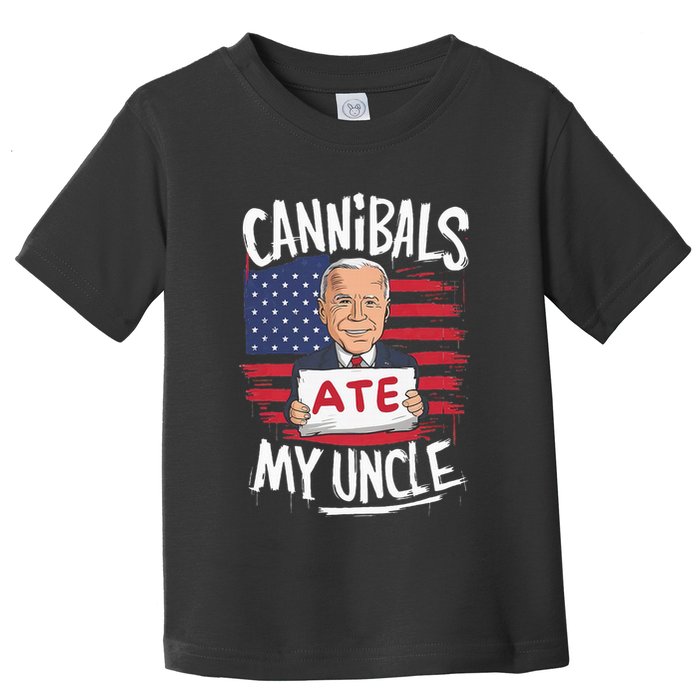 Cannibal Ate My Uncle Toddler T-Shirt