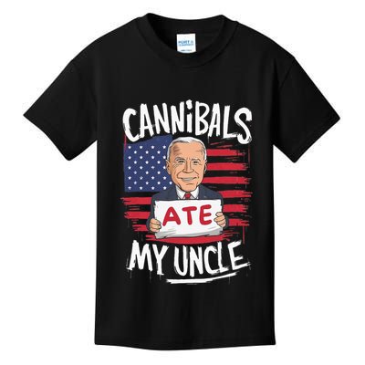 Cannibal Ate My Uncle Kids T-Shirt